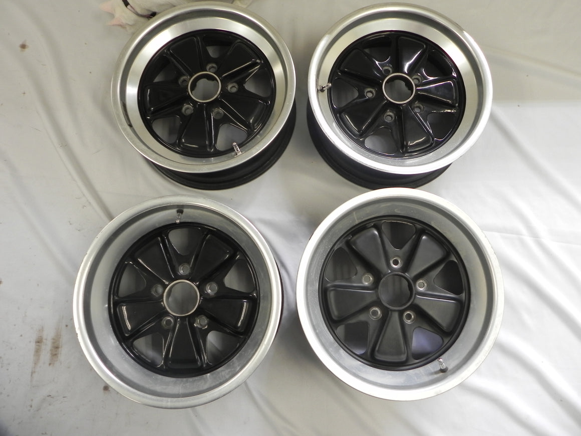 (Original) Complete Set of 7jx16 and 8jx16 Fuchs Wheels - 1970-89