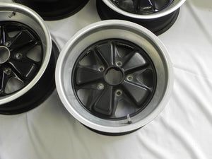 (Original) Complete Set of 7jx16 and 8jx16 Fuchs Wheels - 1970-89