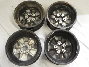 (Original) Complete Set of 7jx16 and 8jx16 Fuchs Wheels - 1970-89