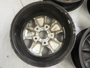 (Original) Complete Set of 7jx16 and 8jx16 Fuchs Wheels - 1970-89