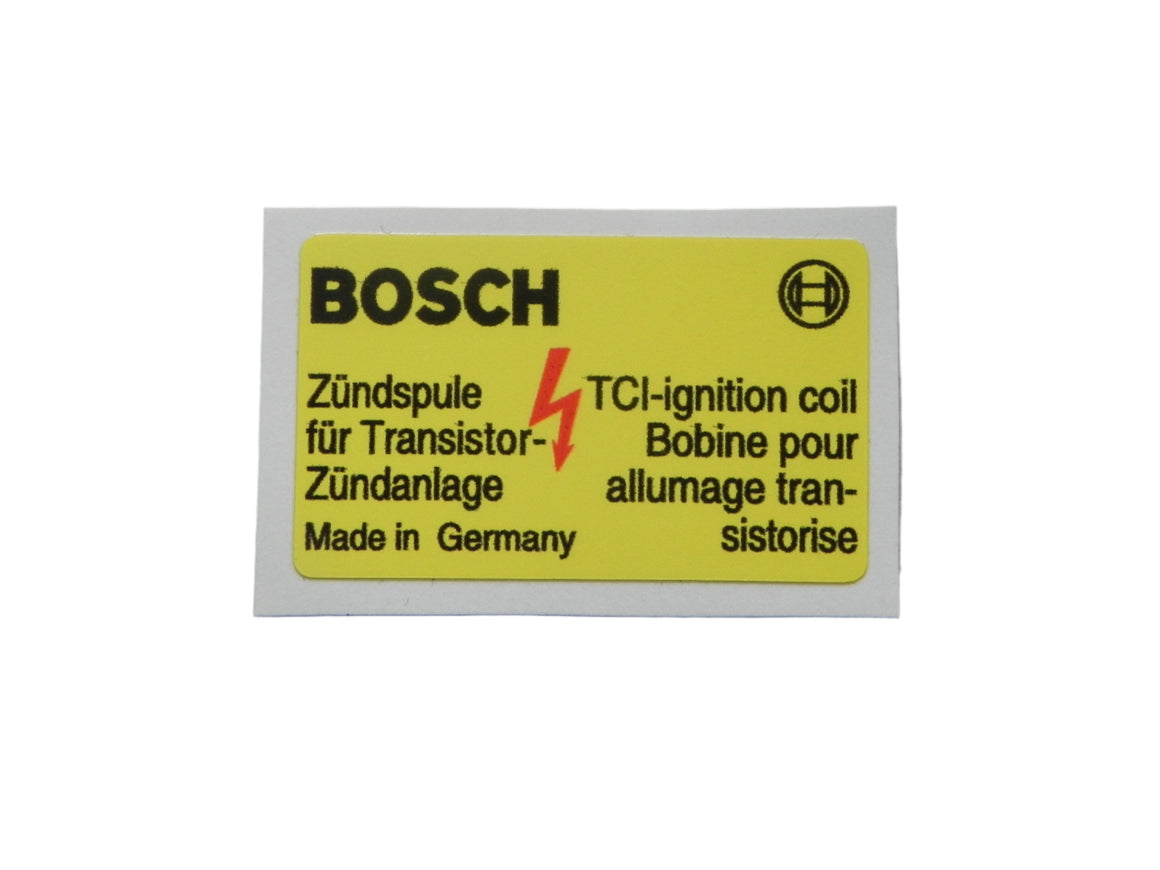(New) 964 Bosch Coil Decal - 1989-94