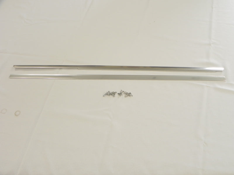 (New) 911 Coupe Bright Exterior Door Trim Pair - 1965-83