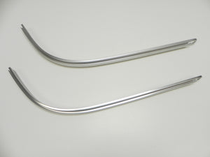 (NOS) 911S Rear Bumper Deco Molding Pair - 1967-68