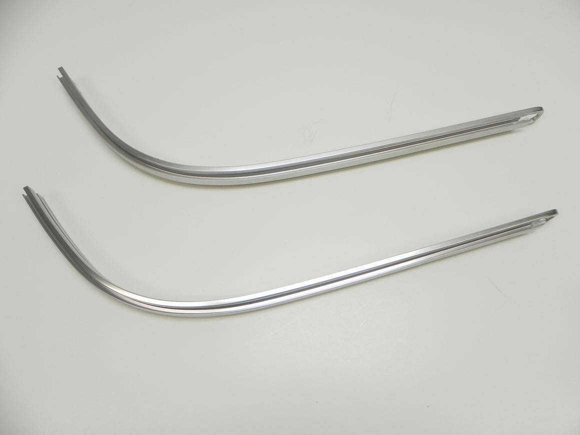 (NOS) 911S Rear Bumper Deco Molding Pair - 1967-68