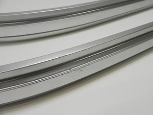 (NOS) 911S Rear Bumper Deco Molding Pair - 1967-68