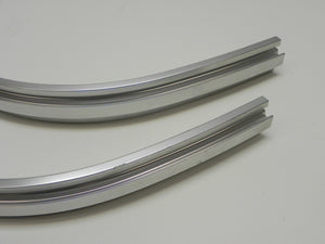 (NOS) 911S Rear Bumper Deco Molding Pair - 1967-68