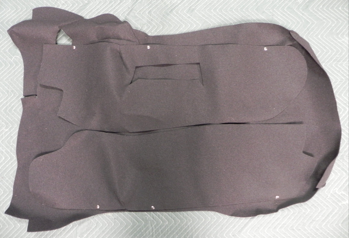 (New) 911/930 Trunk Auto Carpet Kit Black Perlon - 1977-85