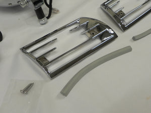 (New) 911/912 Hella 118 Additional Clear Driving Light and Optional Grille Kit - 1965-73
