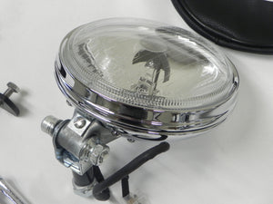 (New) 911/912 Hella 118 Additional Clear Driving Light and Optional Grille Kit - 1965-73