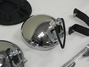 (New) 911/912 Hella 118 Additional Clear Driving Light and Optional Grille Kit - 1965-73