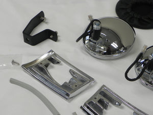 (New) 911/912 Hella 118 Additional Clear Driving Light and Optional Grille Kit - 1965-73