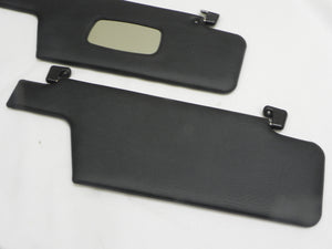 (New) 911/912/930 Pair of Left & Right Side Black Targa Sun Visor - 1967-77