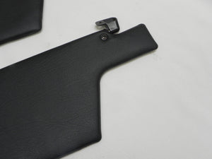 (New) 911/912/930 Pair of Left & Right Side Black Targa Sun Visor - 1967-77