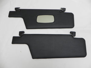 (New) 911/912/930 Pair of Left & Right Side Black Targa Sun Visor - 1967-77
