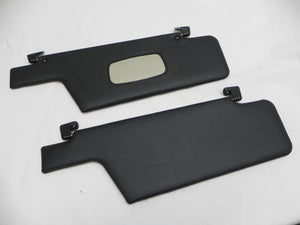 (New) 911/912/930 Pair of Left & Right Side Black Targa Sun Visor - 1967-77