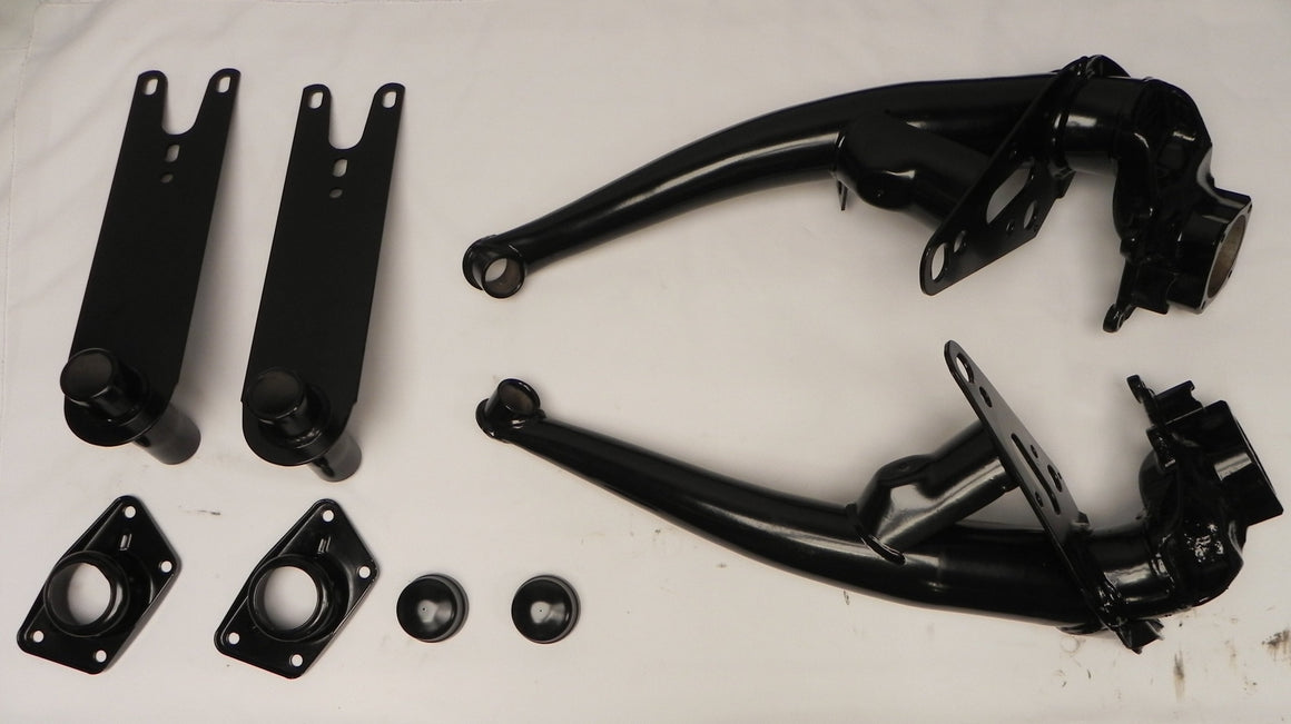 (Used) 911/912 Trailing Arm, Spring Plates and Torsion Cover Plate Set - 1969-71