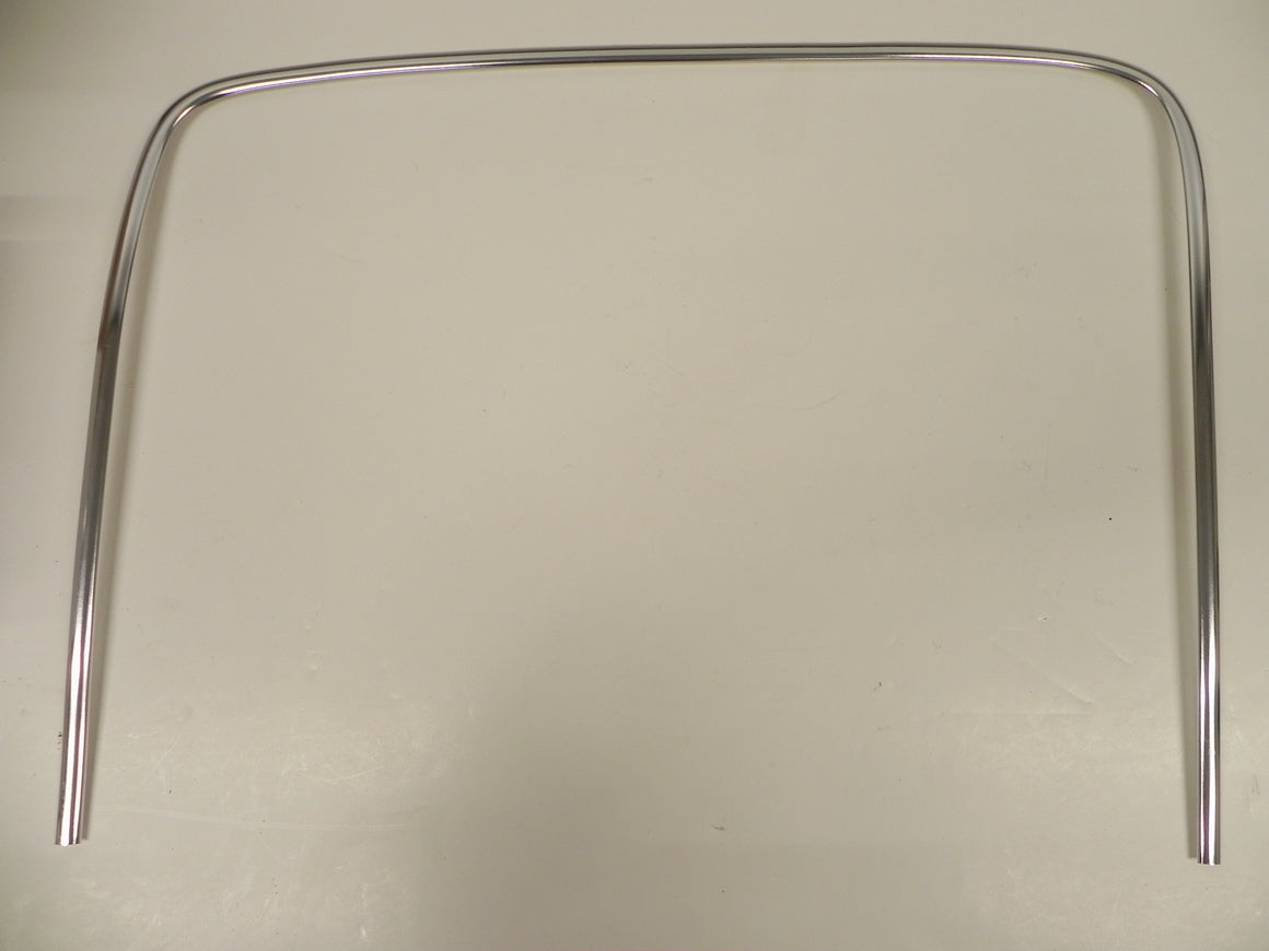 (New) Imperfect 911 Rear Left Bright Aluminum Windshield Trim - 1965-77