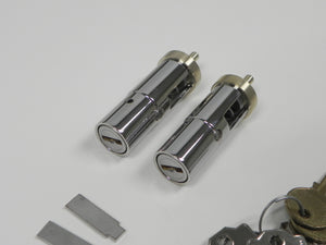 (New) 356 Pre-A/AT1 Pair of Lock Cylinders and Receivers - 1950-57