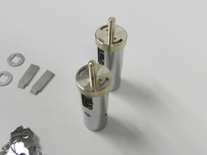 (New) 356 Pre-A/AT1 Pair of Lock Cylinders and Receivers - 1950-57