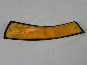 (Used) 911 BOSCH Right Front US Turn Signal Lens with Black Trim - 1973