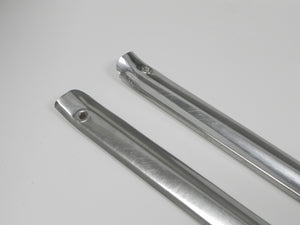(Original) 911/912 Pair of Polished Stainless Steel Door Step Threshold Plate and Carpet Trim - 1965-66