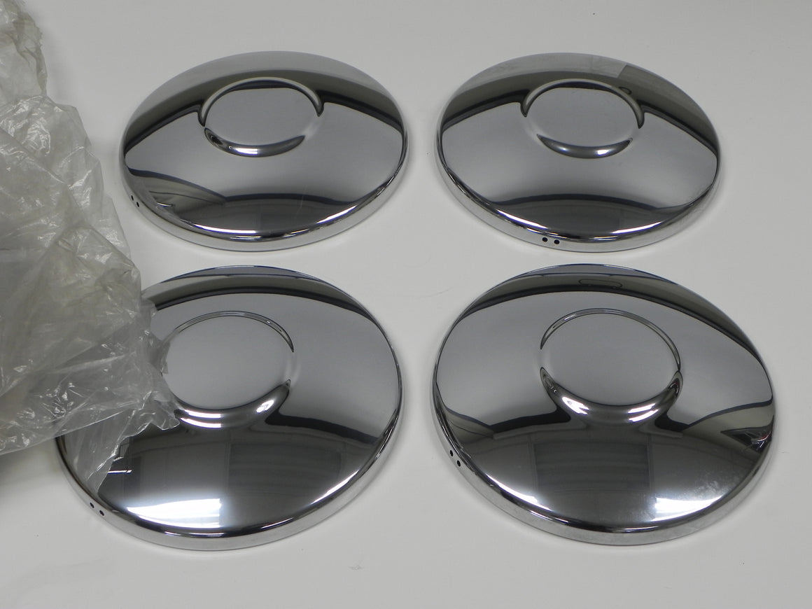 (NOS) 914 Complete Set of 4 Hubcaps w/o Logo/Crest - 1970-73
