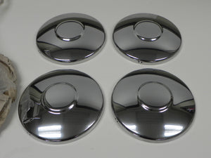 (NOS) 914 Complete Set of 4 Hubcaps w/o Logo/Crest - 1970-73