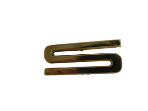 (Used) 911/904/914 Gold "Porsche" Emblem - 1964-76