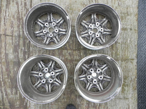 (Used) 911/964 Set of 2, 6j x 16" and 2, 8j x 16" Wheels
