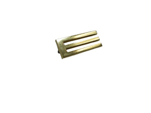 (Used) 911/904/914 Gold "Porsche" Emblem - 1964-76