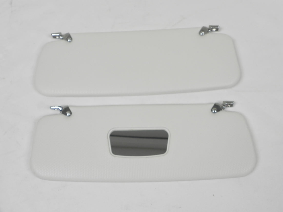 (New) 356 B/C Pair of Left and Right Sunvisors w/ Vanity Mirrors - 1960-65