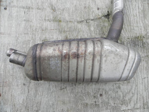 (Used) Cayman 981 Exhaust Muffler Left - 2014-16