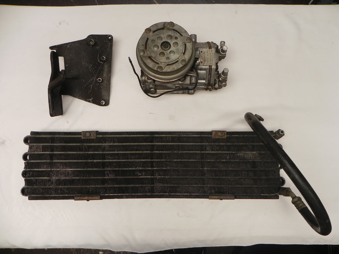 (Used) 911 York A/C Compressor with Condenser and Bracket - 1970-83