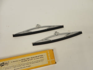 (NOS) 356 Pre-A/A Set of Silver Screw-Type Windshield Wiper Blades - 1954-58