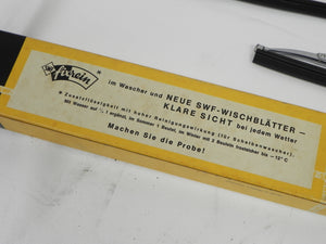 (NOS) 356 Pre-A/A Set of Silver Screw-Type Windshield Wiper Blades - 1954-58