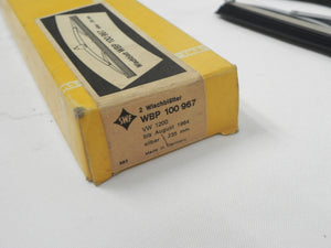 (NOS) 356 Pre-A/A Set of Silver Screw-Type Windshield Wiper Blades - 1954-58