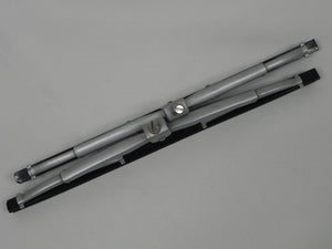 (Used) 356 Pre-A/A Set of Silver Screw-Type Windshield Wiper Blades - 1954-58