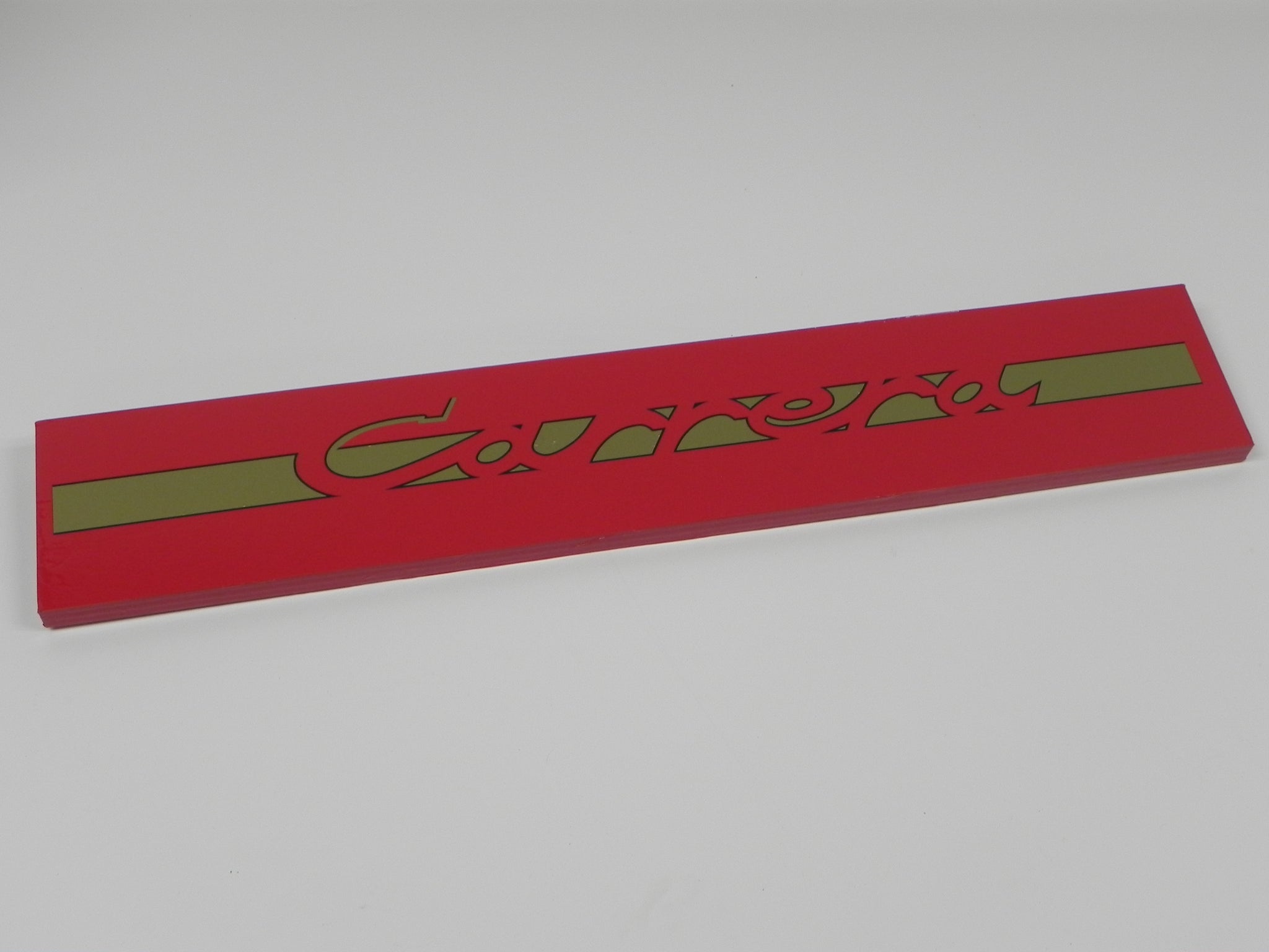 (NOS) Limited Gold "CARRERA" Display Sign