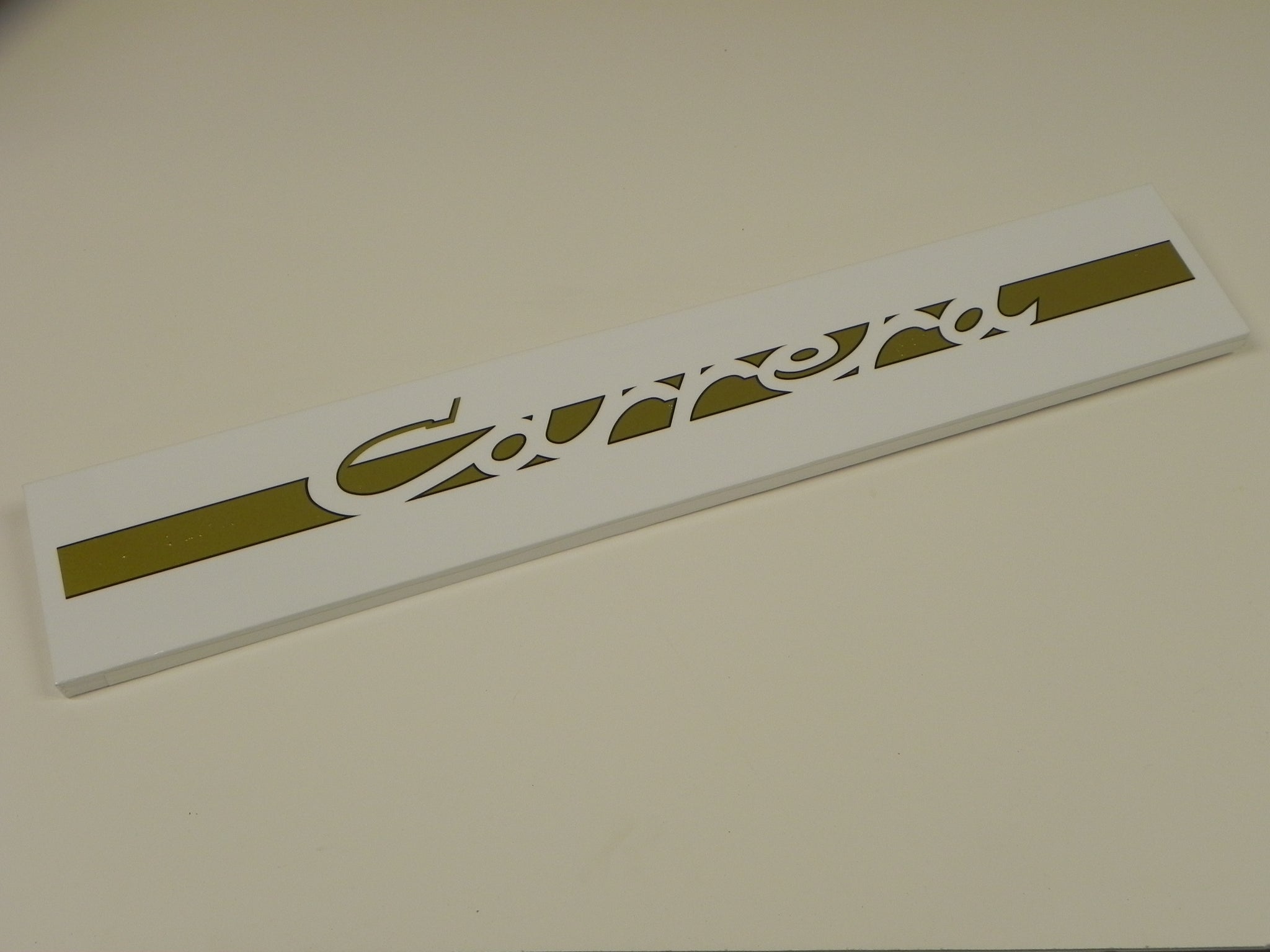 (NOS) Limited Gold "CARRERA" Display Sign
