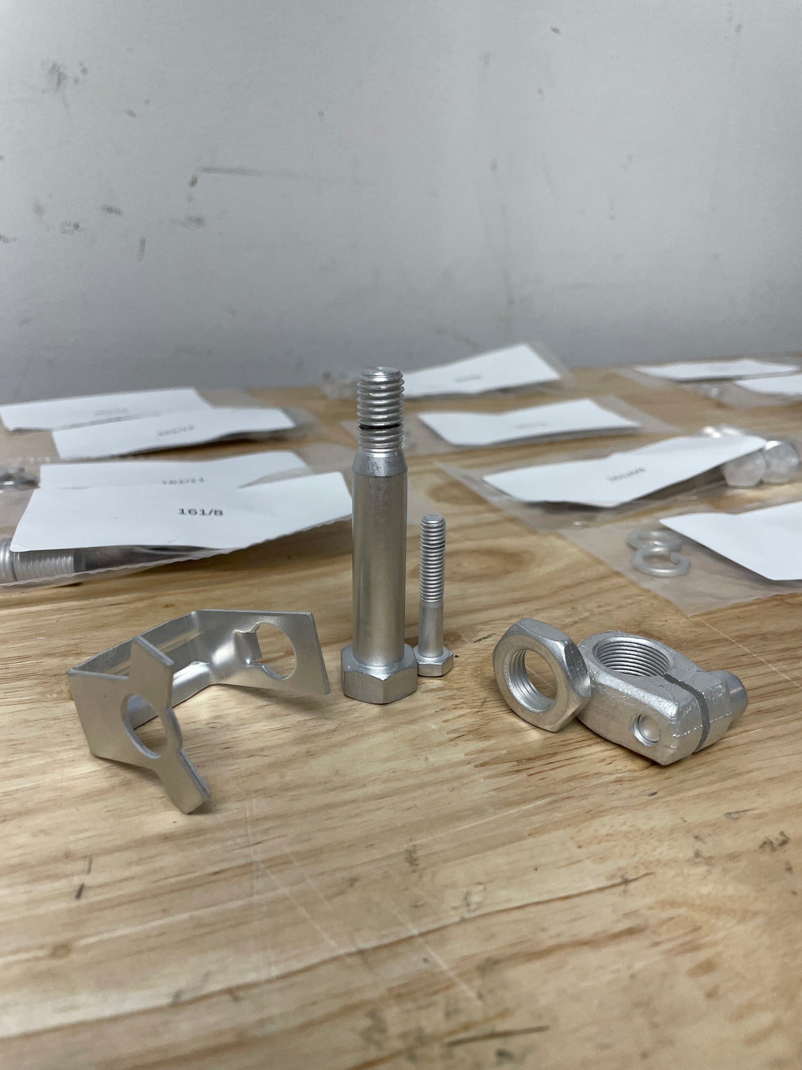 (New) 356B Concours Plated Front Suspension Hardware Kit - 1960-63