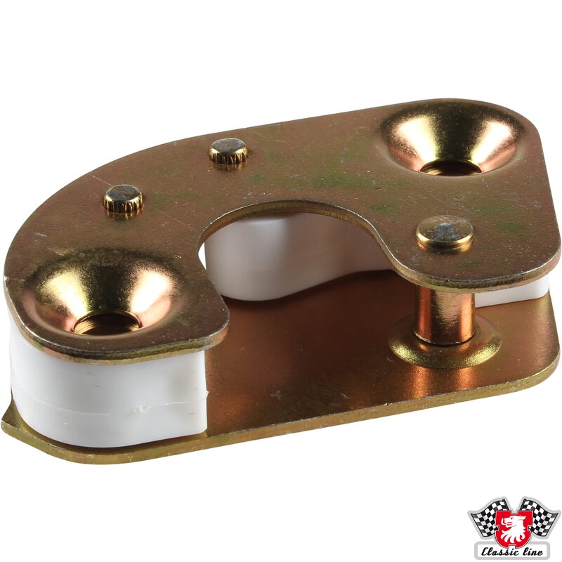 (New) 911/912/930 Right Side Gold Door Striker - 1968-89