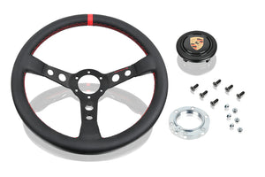 (New) 911 Classic Performance Steering Wheel Red Stitching - 1965-05