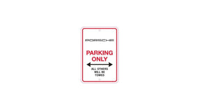 (New) 'Porsche Parking Only' Sign