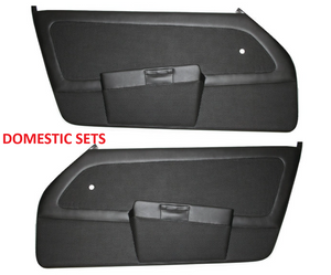 (New) 911/912 Door Panel w/ Pockets Set - 1968