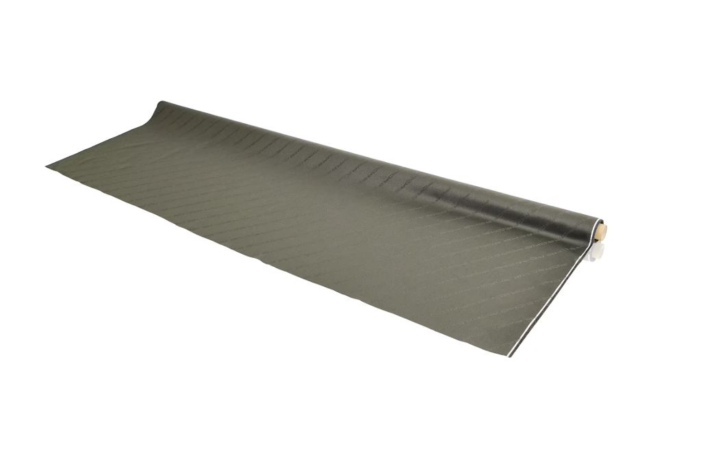 (New) 911 / 928 Upholstery Fabric Olive Green Lettering - 1985-87