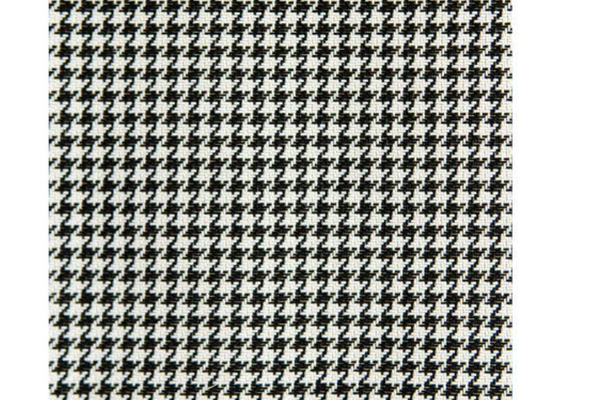 (New) 911/356 Pepita Fabric Black/White - 1963-73