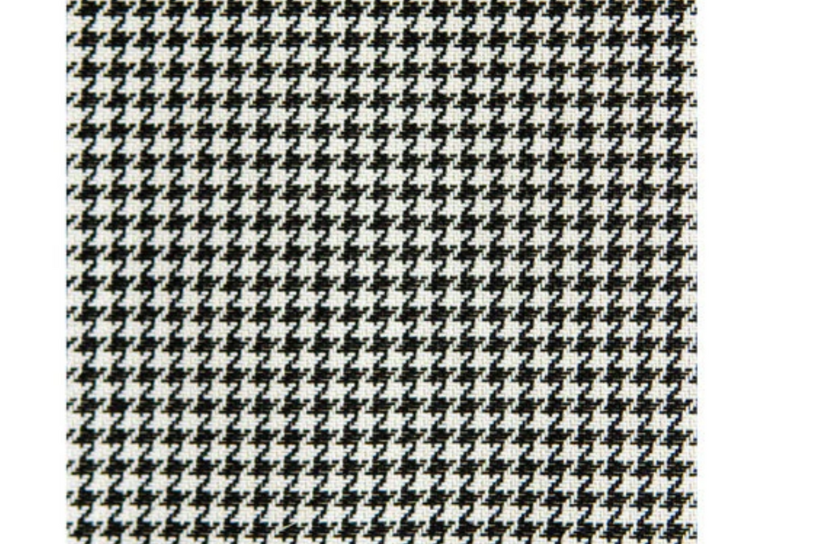 (New) 911/356 Pepita Fabric Black/White - 1963-73