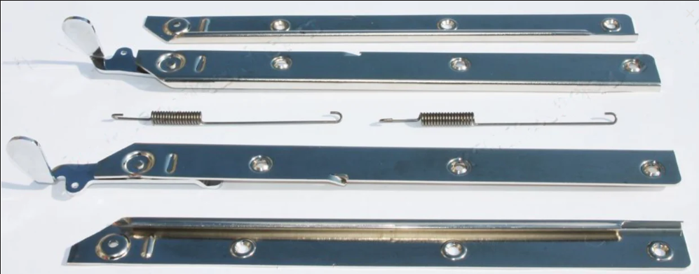 (New) 356-Pre-A to BT5 Lower Seat Rail Track Set - 1950-61