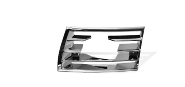 (New) 911 Right Chrome Plated Grill For Auxiliary Headlights - 1969-72