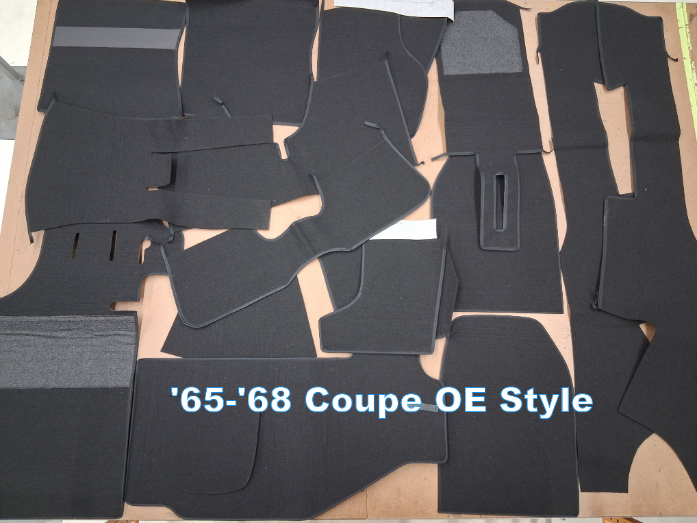 (New) 911/912/930/964 Full Perlon Carpet Kit - 1965-94